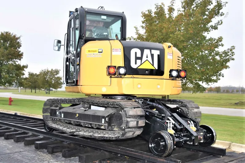 Industrial equipment representing Mitchell Rail Gear